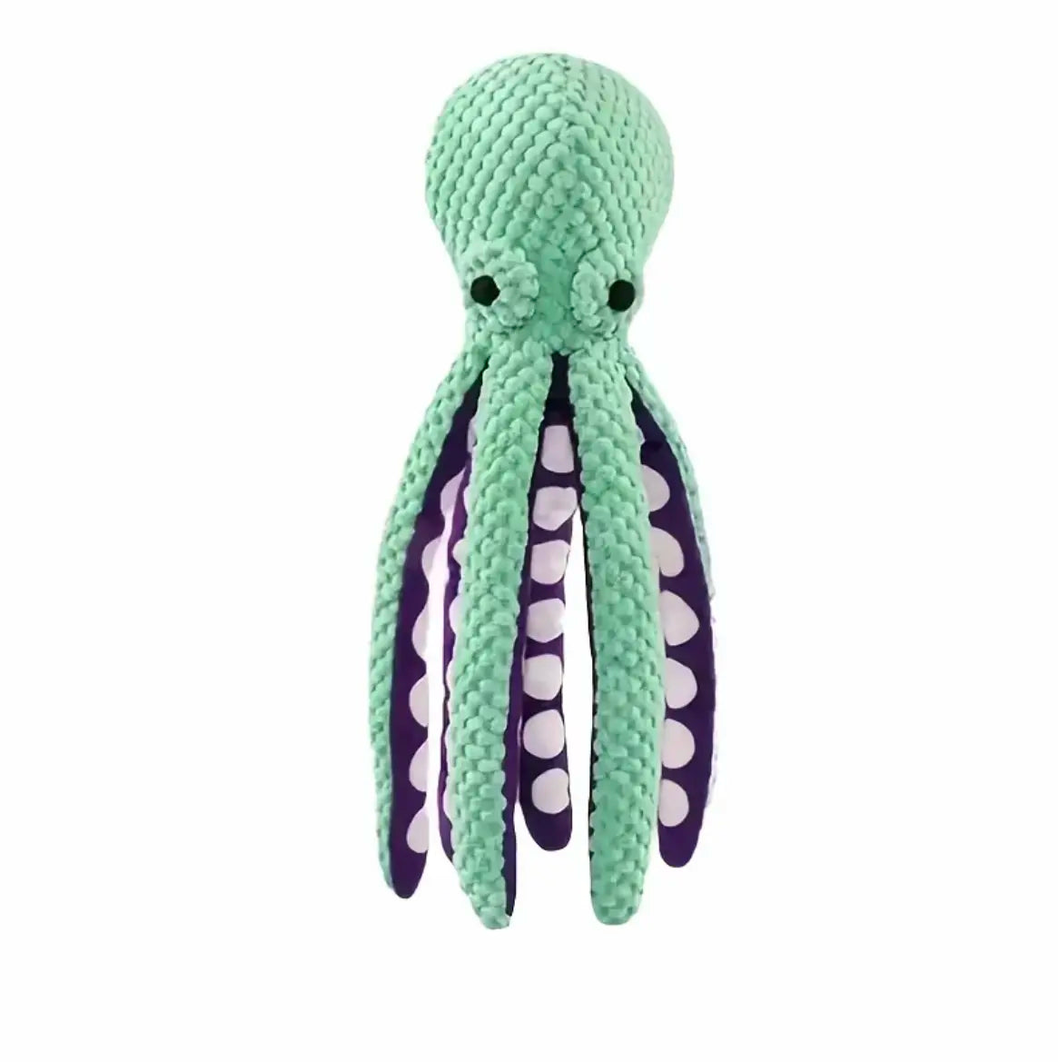 Interactive Plush Squeaky Dog Toy for All Sizes - Durable Soft Fabric Chew Toy for Indoor Play and Boredom Relief - MRWJ