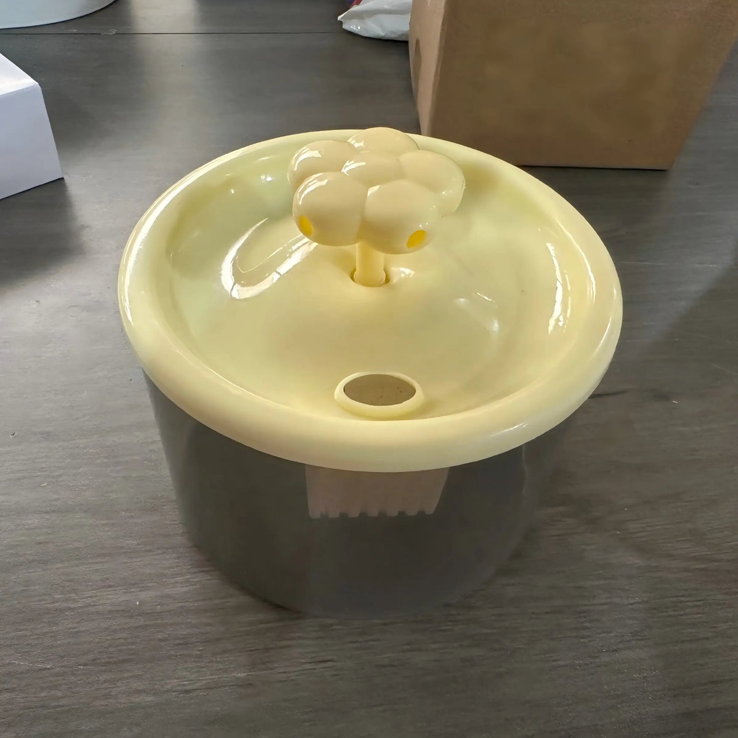 Cat Water Fountain Dispenser, Transparent Design, Quiet Operation, Usb-Powered, Recirculating Filter, Indoor Cat Drinking Fountain